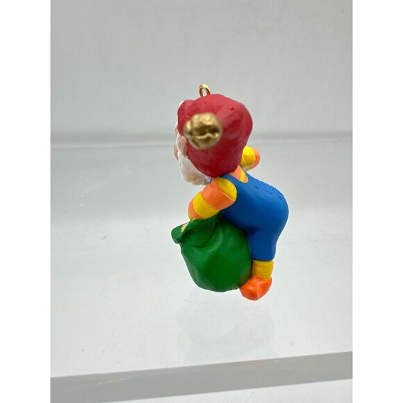 Hallmark Keepsake Rudolphs Helper Reindeer Treats Elf Ornament 1996 Miniature - Picture 4 of 7